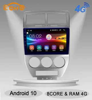 

Compass Android 10.0 8-Core 4/64G Audio Dvd Gps Automotivo Navigatore Car Radio For Jeep Compass 2007-2010