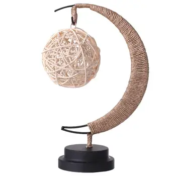 

1Pc Metal Table Lamp Iron Moon Lamp Moon Table Light Decorative Lamp for Home Bedroom Decoration Night