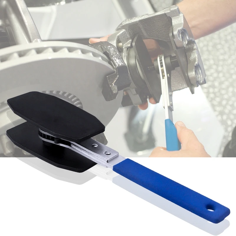 

Ratchet Brake Piston Caliper Spreader Tool - Easy To Use Twin Quad Pistons