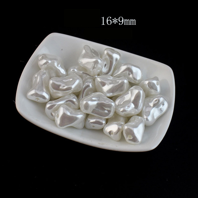 Baroque Pearls Imitation Resin Loose Spacer Beads for Jewelry Making DIY Necklace Pendants Bracelet Earring Beads Charms