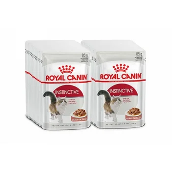 

Royal Canin Instinctive пауч для кошек (кусочки в соусе), Cat food, for cats, (24 шт)