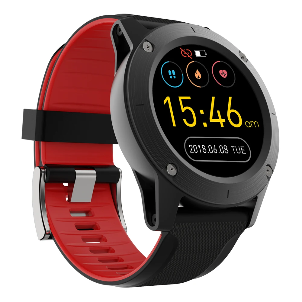 

Smart Watch Waterproof Multiple Motion Tracker Outdoor SmartWatch Heart Rate Monitor 1.3 round full touch Screen Sport Watch