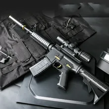 Тип детский игрушечный водяной пистолет M416 Электрический водяные пули высокого качества ручной винтовочный пистолет рождественские подарки