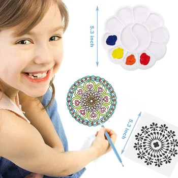 

25Pcs Mandala Dotting Tools Set For Painting Rocks,Painting Rocks Dot Kit, Rock Stone Painting Pen Polka Dot Tool