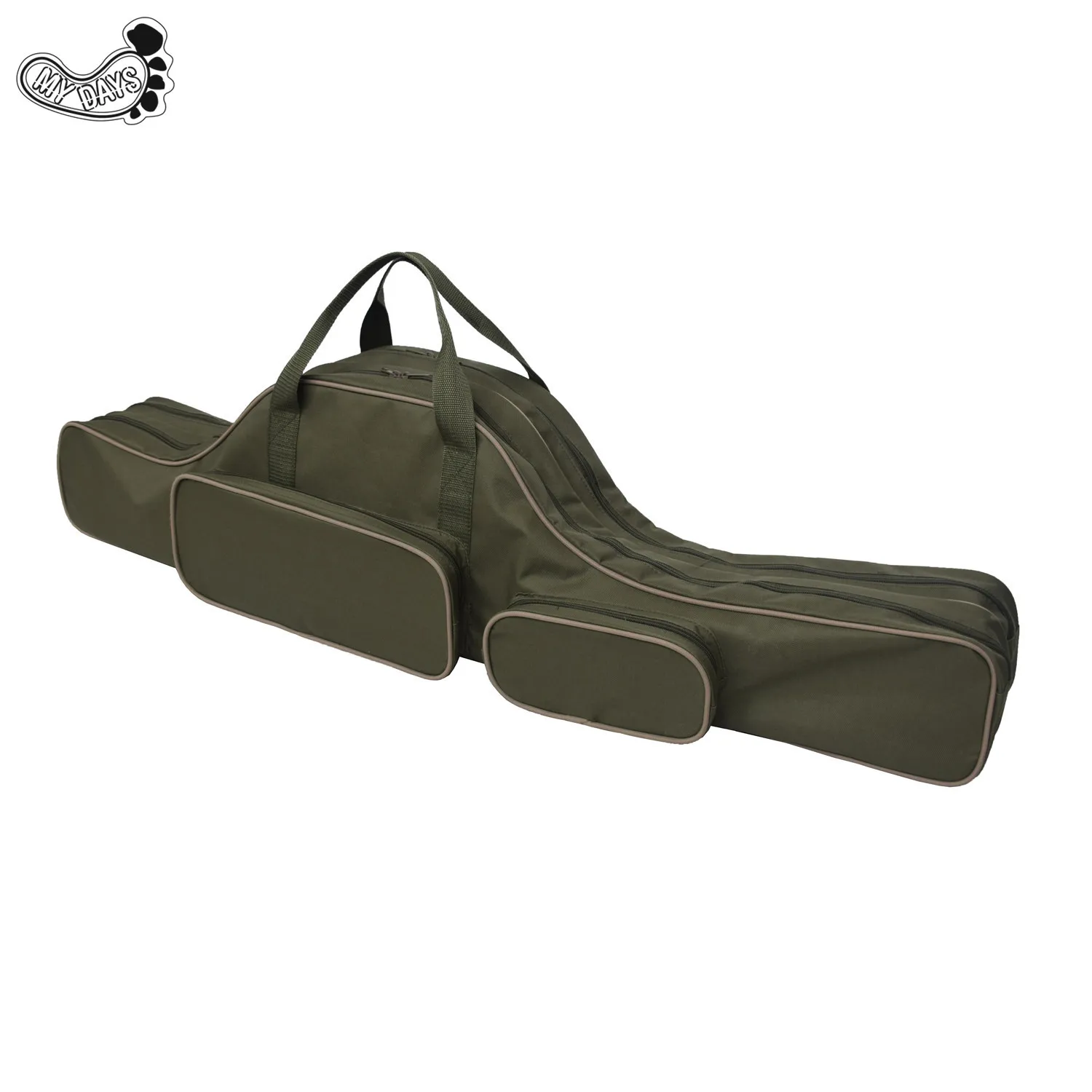 Multi-functional Double Layer Large Capacity Outdoor Fishing Bag Fishing Gear Storage Bag