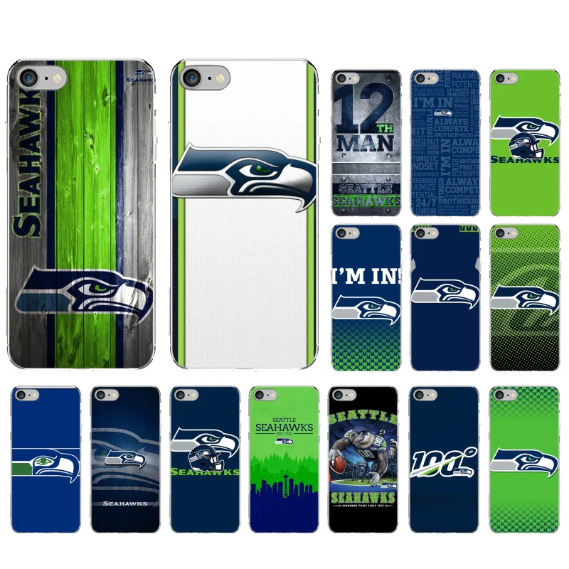 

Babaite Seattle Seahawks Custom Photo Soft Phone Case for iPhone 8 7 6 6S Plus X XS MAX 5 5S SE XR 11 pro max