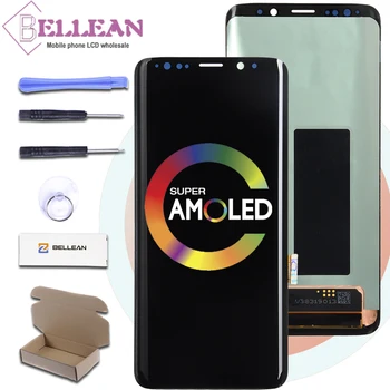 

HH Promotion G960 Lcd For Samsung Galaxy S9 Display Touch Screen Digitizer Assembly G960F Lcd Display Free Shipping