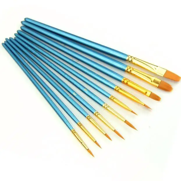 10 шт. круглые акриловые искусственные волосы|Ручки и кисти картин по номерам| |