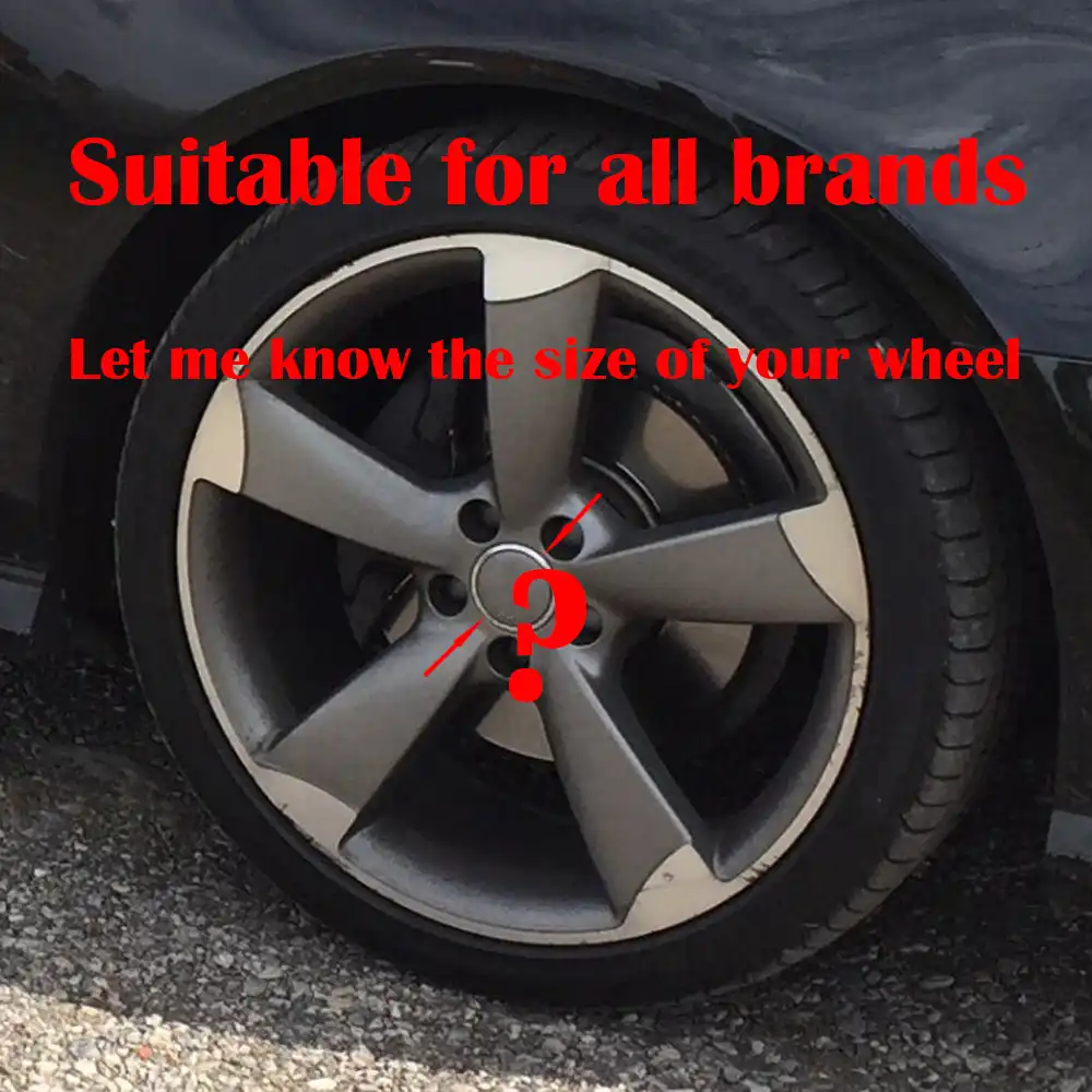 4pcs/set floating center caps wheel hub cap Lights illumination hub cap