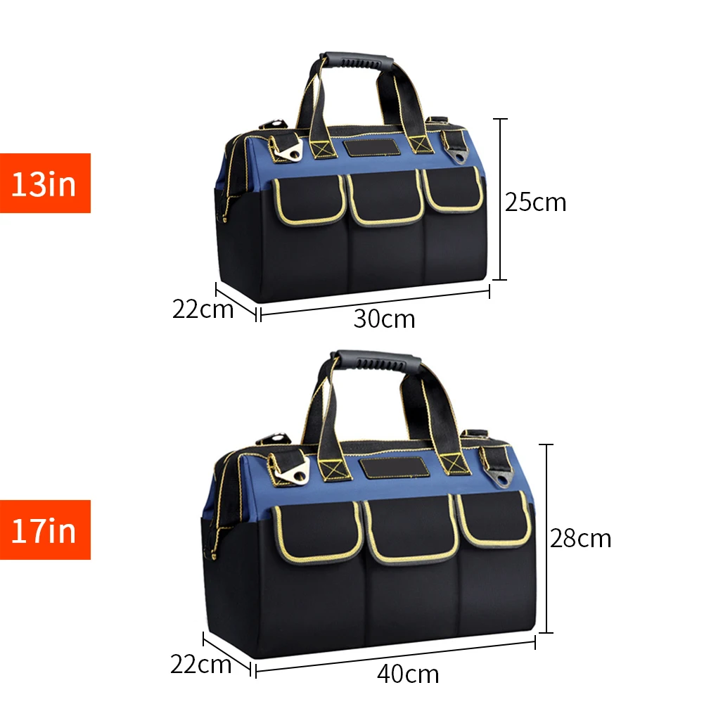 Многофункциональный сумки для инструментов большой Ёмкость утепленные профессиональные инструменты для ремонта сумка 1" 16" 1" 20" Электрика органайзер, сумка для хранения
