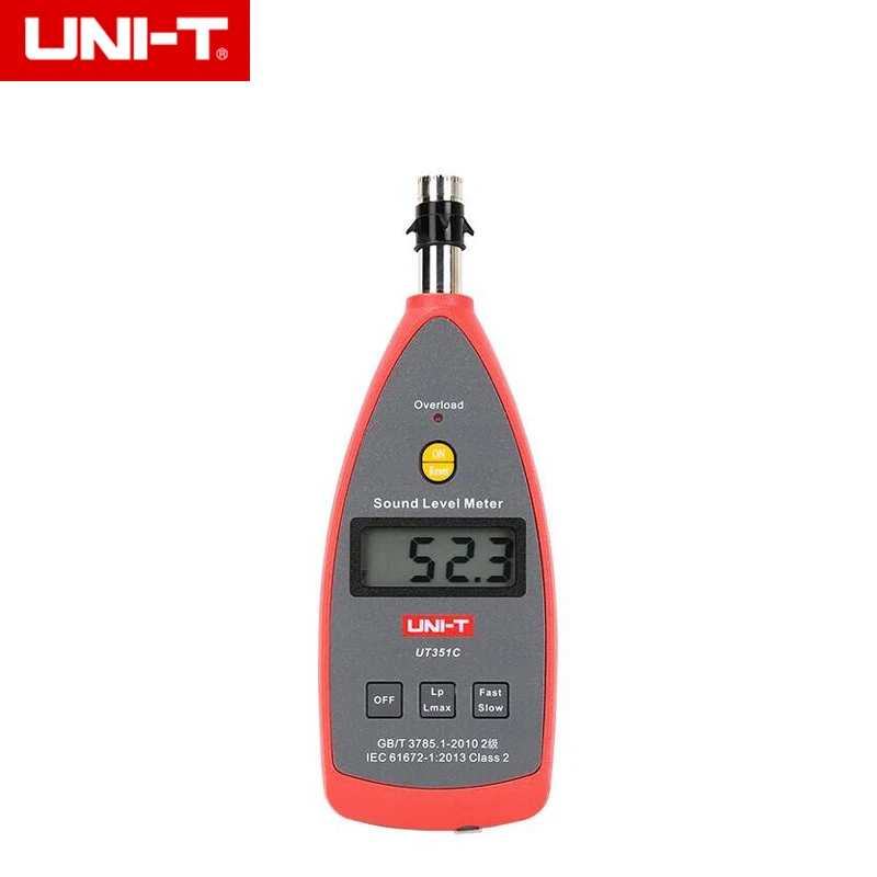 

UNI-T UT351C Digital Sound Level Measurement Volume Decibel Meter Noise Detector