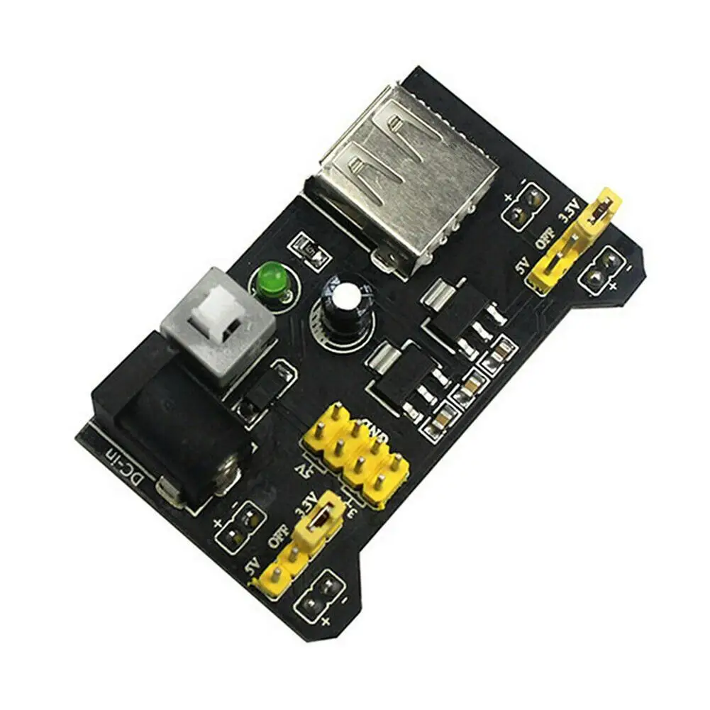 

MB102 Breadboard Capacitor LED -Buzzer Resistor Electronic Component Kit Set
