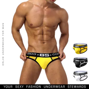 

2020 Fashion Men Cotton U Convex Non-slip Comfortable Soft Breathable Simple Stretch Sexy Briefs Underwear ropa interior hombre