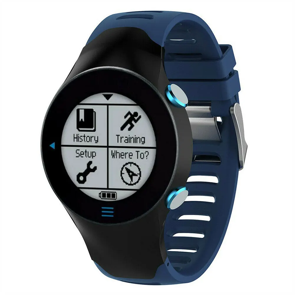 Сменный ремешок для часов Garmin Forerunner 610, дышащий высококачественный ремешок для часов, мягкие силиконовые браслеты