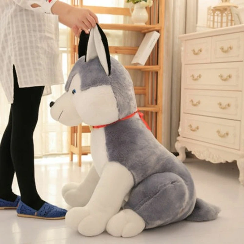 Big Hung Husky Dogs Plush Soft Toys 