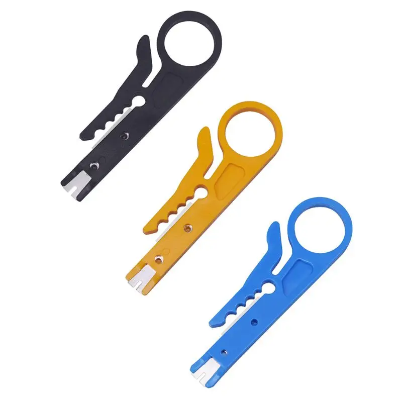 

Mini Portable Wire Stripper Knife Crimper Pliers Cable Stripping Wire Cutter