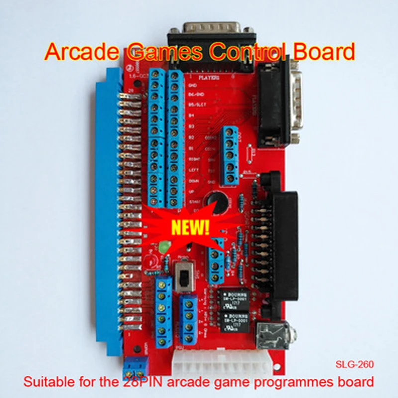 Плата управления для аркадных игр SLG-260 высокой мощности CBOX/JAMMA-BOX SNK/IGS карты использование MD2 управление для аркадной игры