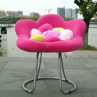 

Creative Computer Sofa Chair, Leisure Fashion Flower Plum Blossom Chair, Reception Chair, Creative Coffee Chair, Cloth Art