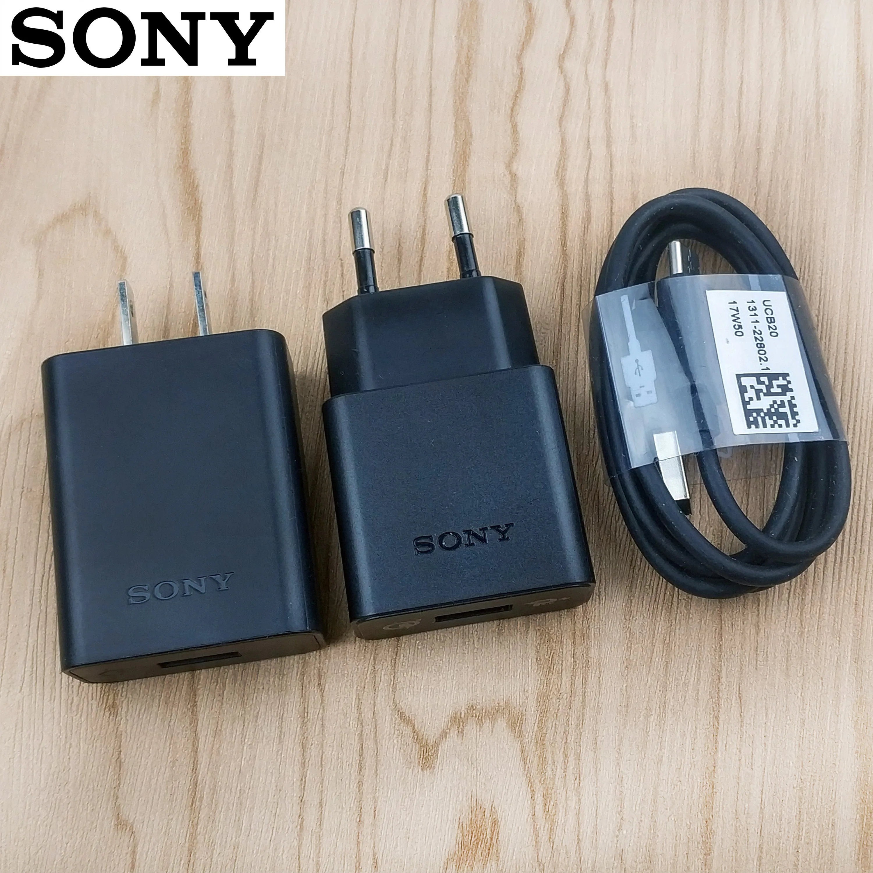Sony Xperia 10 Plus быстрое зарядное устройство Uch12 12V 1.35A Usb type c кабель для путешествий