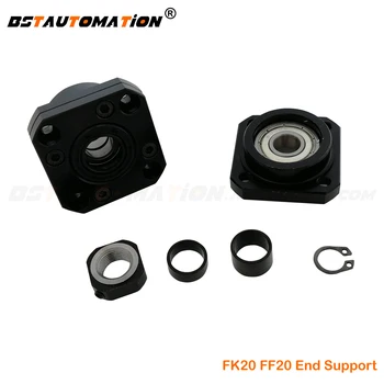 

SFU2505 Ball Screw End Support Unit FK FF series FK20 FF20 block bearing for CNC parts