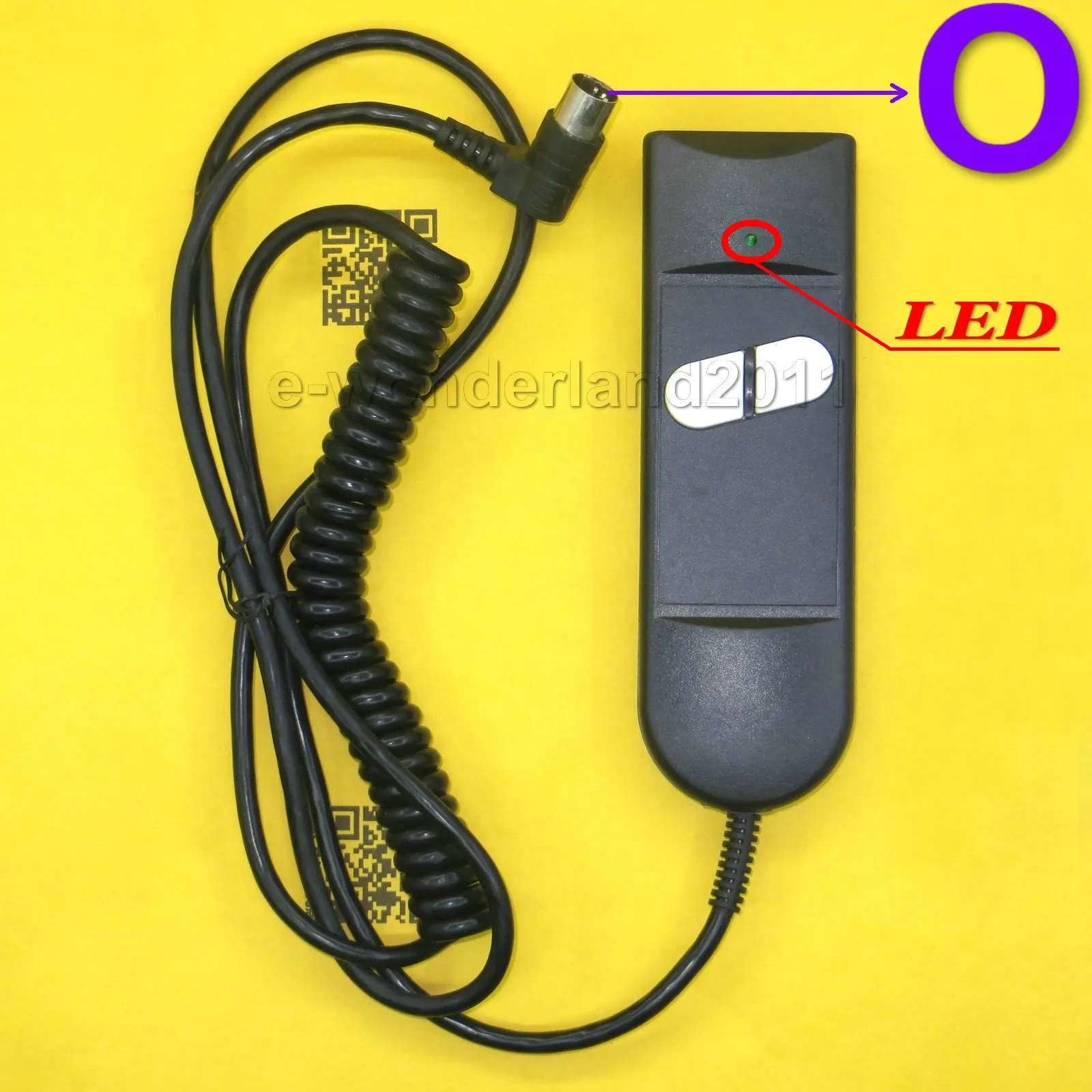 Electric Recliner Switch Remote Control 2 Button for Lift Chair Hand Wand 