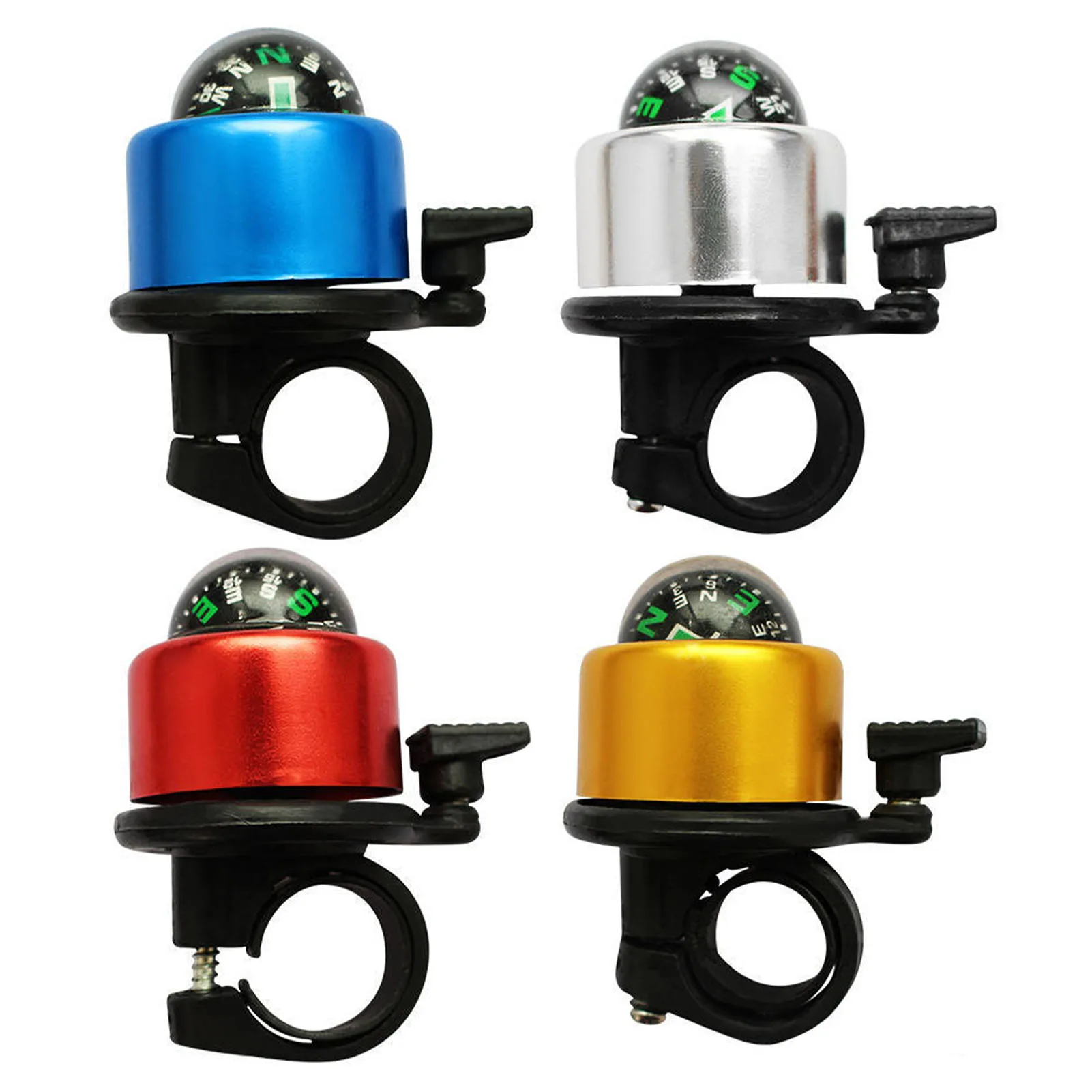 High Quality Bike Bell Bicycle Mountain Car Aluminum Alloy Compass Horn Riding Equipment Accessory | Спорт и развлечения