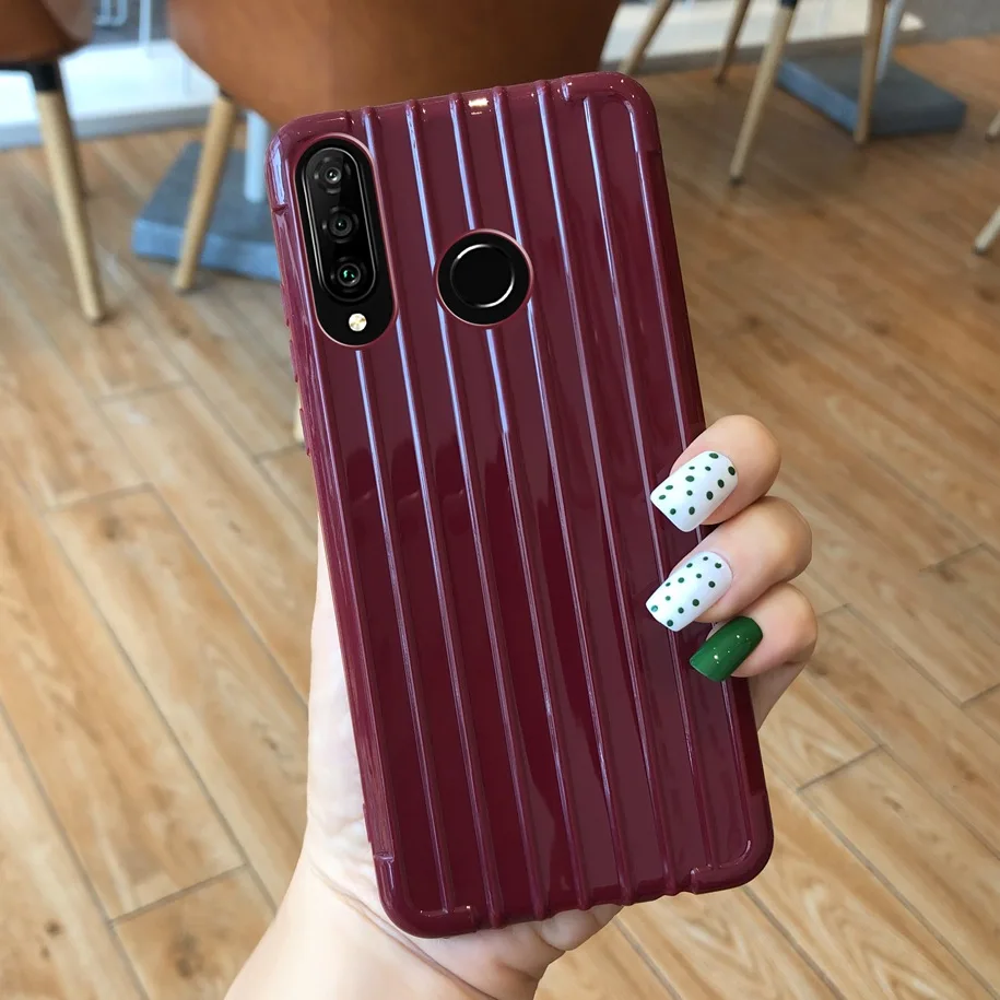 Honor 20S чехол 6 15 &quotдля huawei 20s Роскошный багажный для телефона MAR-LX1H Honor20S Grobal TPU |