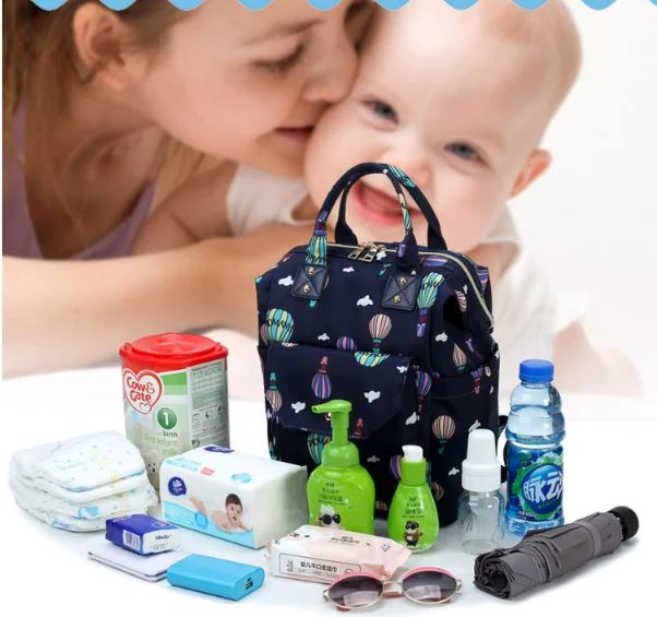 Nappy Backpack Bag Mummy Large Capacity diaper Bag Mom Baby Multi-function Waterproof Outdoor Travel Diaper Bags For Baby Care