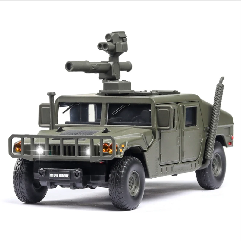 

1:32 Alloy Model Car Model Toy Sound Light Die-cast Vehicles Play model decoration Military model SUV