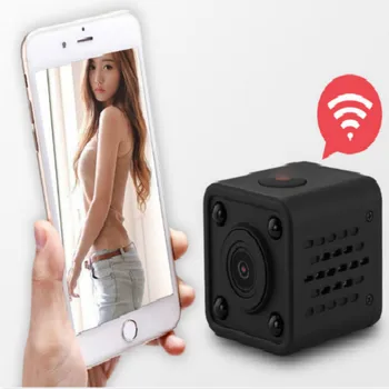 

1080P HD WIFI Mini IP Camera HDQ9 Night Vision Motion Detect Mini Camcorder Loop Video Recorder Built-in Battery Body Cam r20
