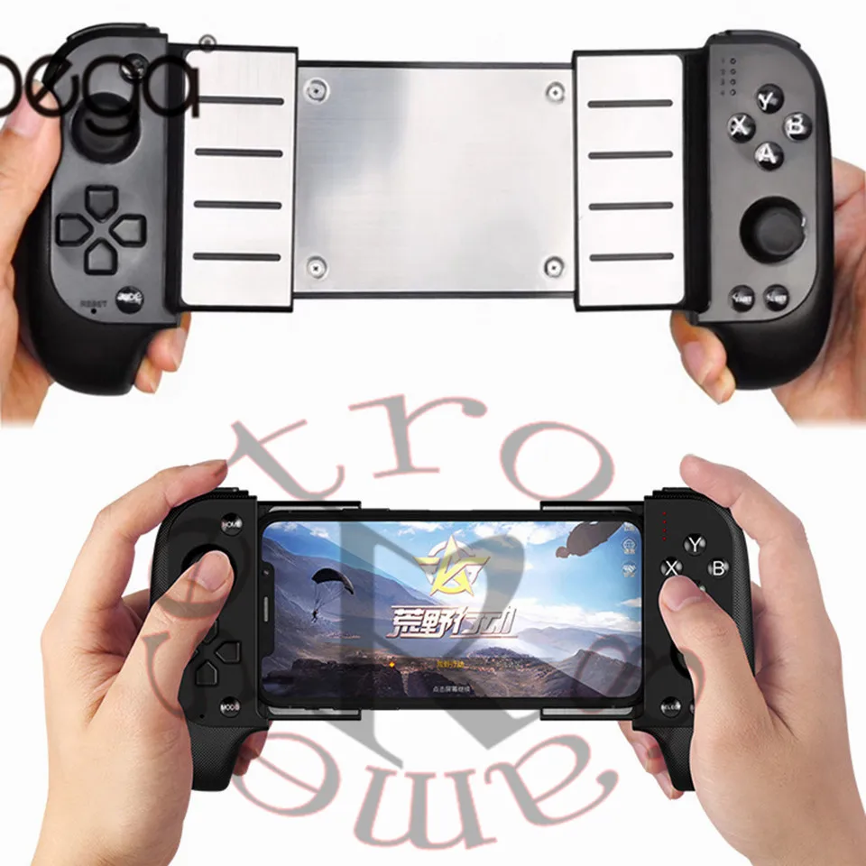 

New Arrival Wireless Bluetooth Game Controller Telescopic Gamepad Joystick for Samsung Xiaomi Huawei Android Phone PC
