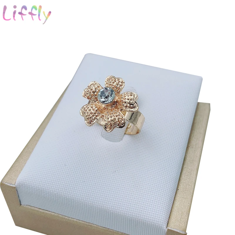 Liffly, Модные Ювелирные наборы из Дубаи, Кристальное ожерелье, серьги, кольцо, браслет, круглый жемчуг, ювелирный набор, очаровательный свадебный ювелирный подарок