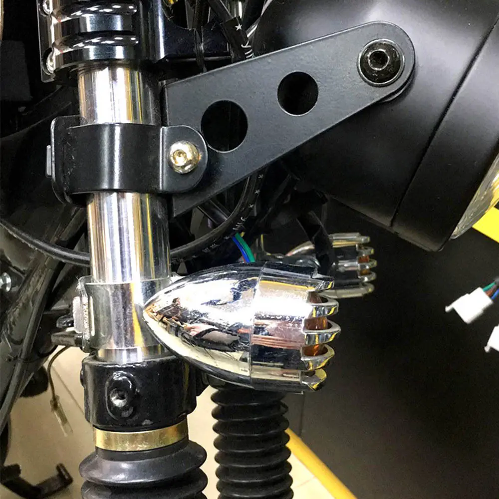 

Motorcycle Bracket Motorbike For 34mm-50mm Fork Tubes Headlight Mount Black Screws Assemblies