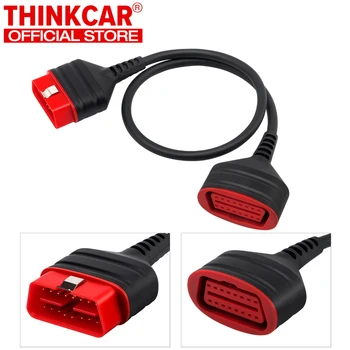 ThinkDiag OBD2 Male to Female Original Extension Cable for Easydiag 3.0/Mdiag/Golo Stronger Faster Main Extended Connector 16Pin 1