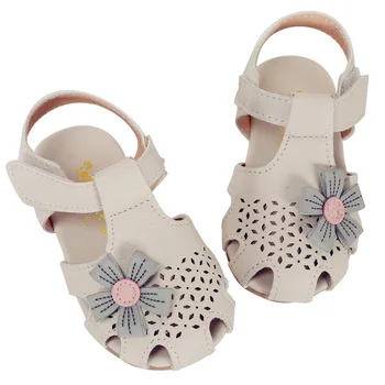 

Newest Summer Kids Shoes 2020 Baby Girls Sandals Princess Shoes Girls Soft Bottom Toddler Hoolow Out Flower Shoes