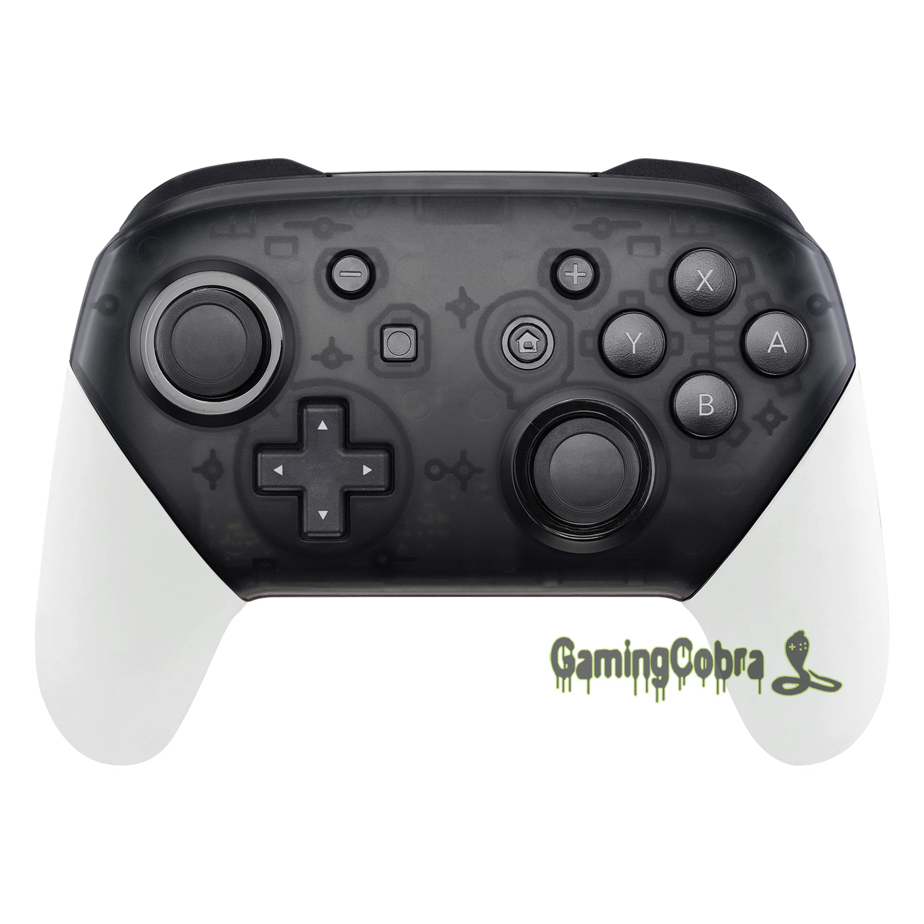 Мягкий сенсорный белый сменный корпус ручки для контроллера nintendo Switch Pro