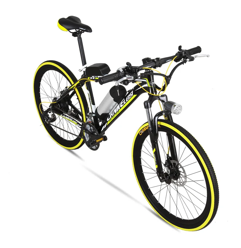 

21 Speed Electric Bicycle Two Wheeled Electric Bikes 26 Inches*1.95 Powerful Mountain Electric Bicycle Bike Adults