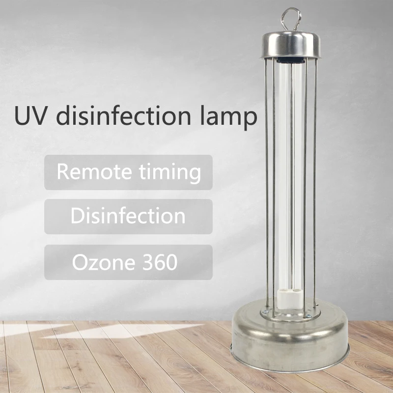 

100W UV Ozone Ultraviolet Lamp House Quartz Lamp Sterilizer Classroom Kill Mite Germicidal Light Bulb Disinfection Air Clean