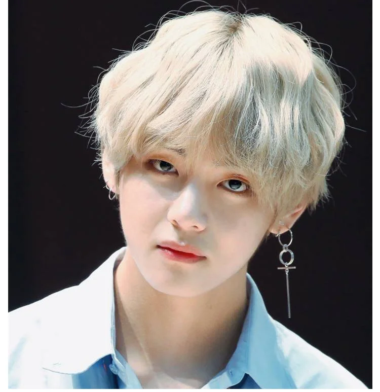 KPOP Stray Kids Huang Hyun Chen Bangtan Boys V Kim Tae Hyung Long Earrings Cross Ear Ring Earclip New Korea Group Thank You Card