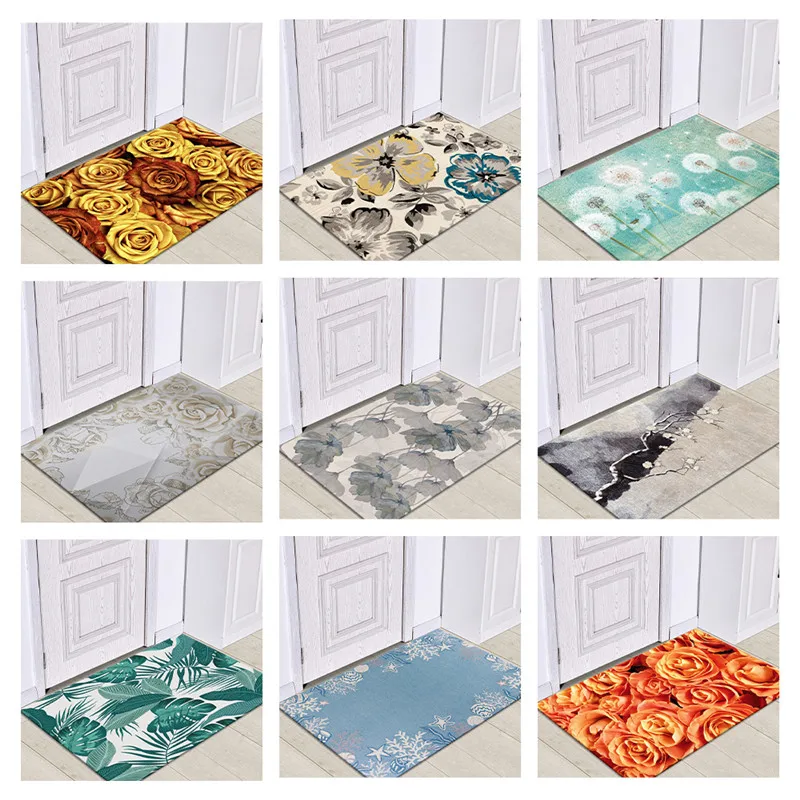 Fuwatacchi Kitchen Mat Parlor Bath Carpet Home Entrance Doormat Tapete Absorbent Living Room Floor Mats Modern Kitchen Carpets Fuwatacchi Kitchen Mat Parlor Bath Carpet Home Entrance Doormat Tapete Absorbent Living Room Floor Mats Modern Kitchen Carpets