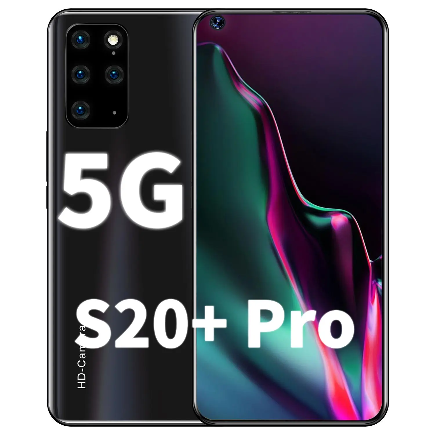 Galaxy S20 + Pro cep telefonları 7.2 inç 4G 5G ağ Octa çekirdek ROM android 10.0 akıllı telefonlar küresel sürüm 12GB RAM 512GB
