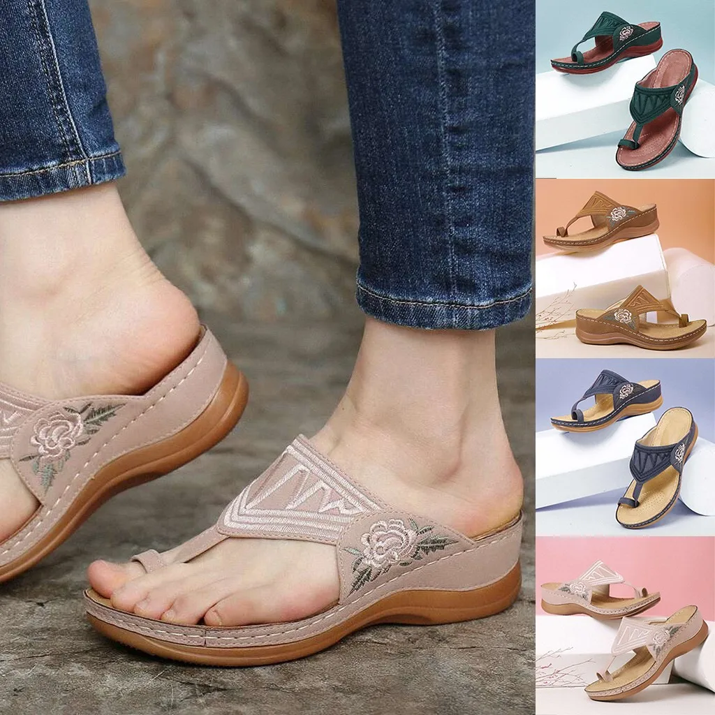comfy toe correction sandals