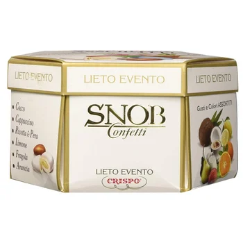 

Crispo Confetti Happy Event Snob-Flavors and Colors Assorted-4 packs 500 g [2 kg]