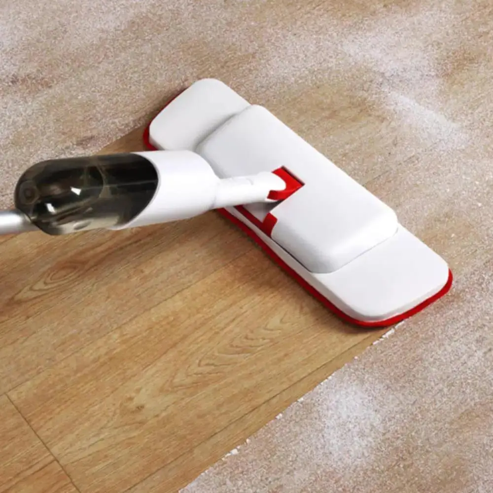 Швабра и уборочная щетка Cleanhome 3 в 1 с ковриком из микрофибры многоразовый