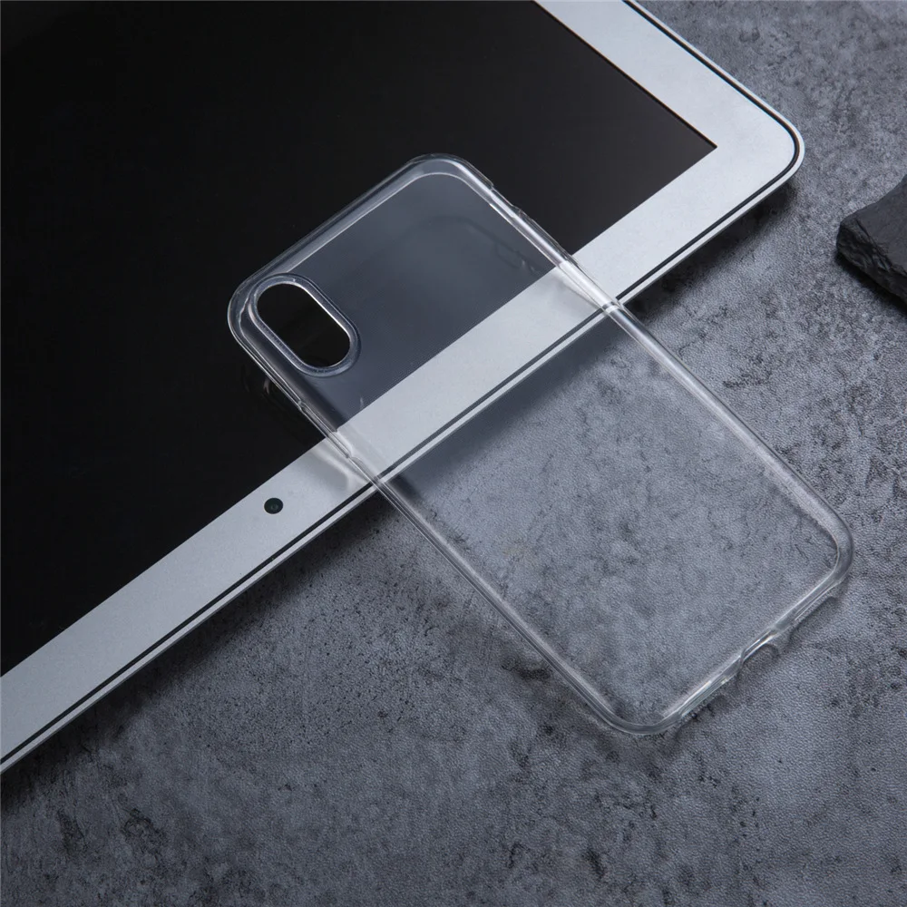 Чехол для iphone XS прозрачный мягкий термополиуретановый противоударный
