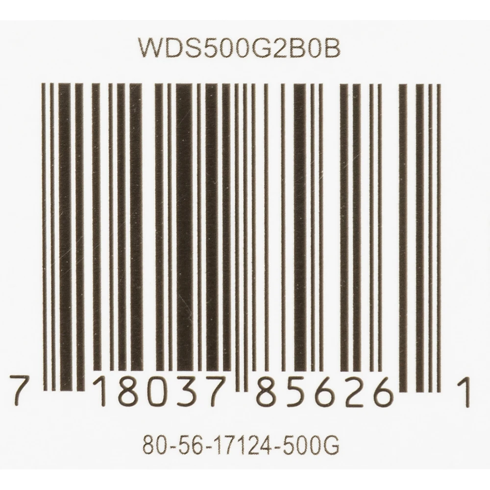 Накопитель SSD WD Original SATA III 500Gb WDS500G2B0B Blue M.2 2280
