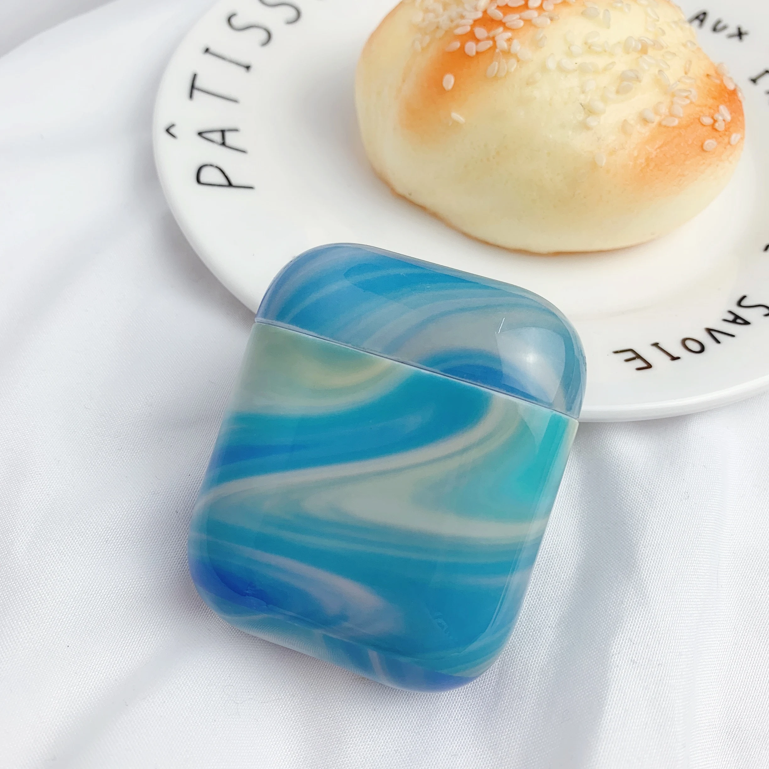 

Marble Pattern Earphone Cases For Apple Airpods 2 1 Pro Hard PC Case Cover Charging Box Shell For AirPods 2 1 Protective Cover