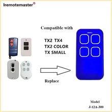 

Remote Control Duplicate for ACM/ADYX/AERF 280mhz to 868mhz 4 Channel Command Handzender Garage Door Opener