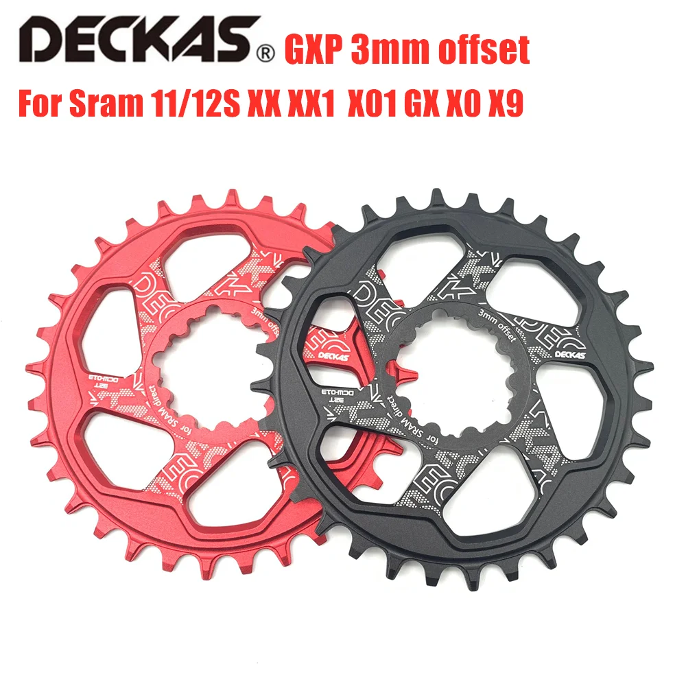 

DECKAS MTB Mountain Bike 30T/32T/34T/36T/38T Crown bicycle chainring for Sram GXP XX1 XO1 X1 GX XO X9 crank crankset