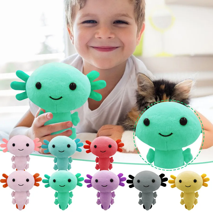 Новинка 2021 милая плюшевая игрушка Axolotl мультяшное милое животное мягкая кукла